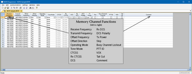 RT Systems LXN-NOTE