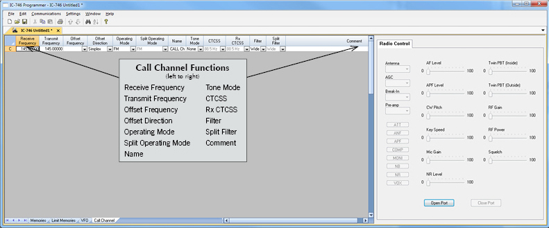 Program Icom Radio Software